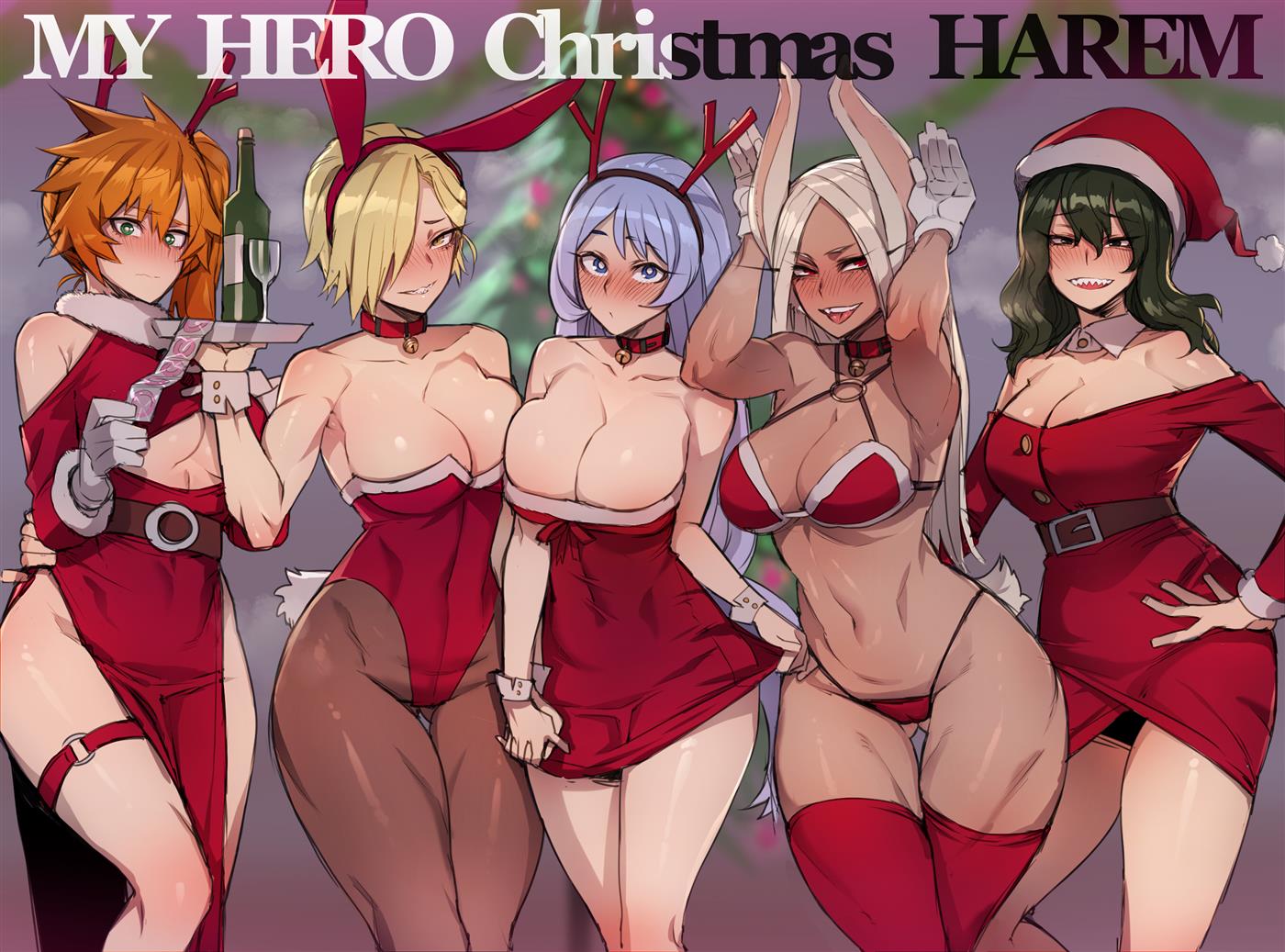 A noite de Natal de Boku No Hero Hentai