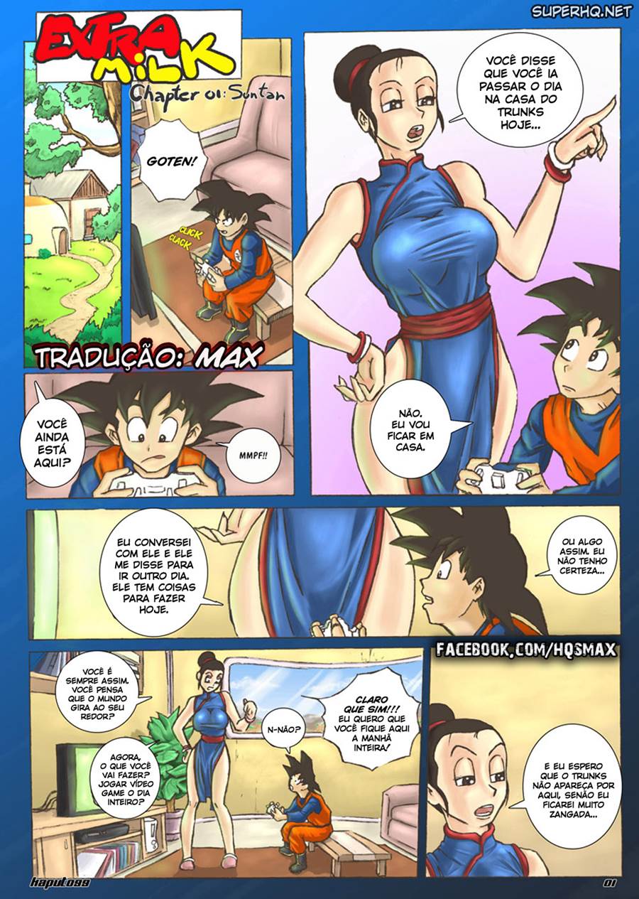 Extra Milk 01 - Goten quer comer a mamãe Chichi