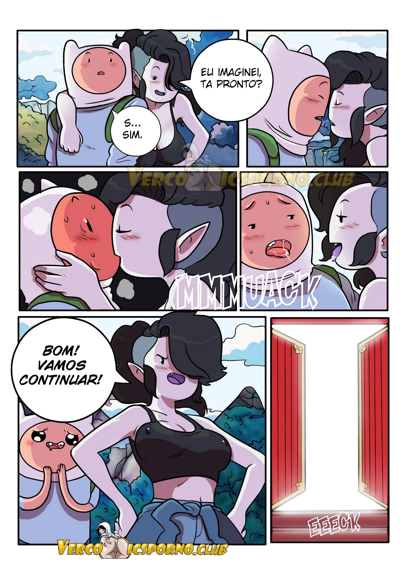 Hora De Aventura Hentai - Finn no Pais das Buceta