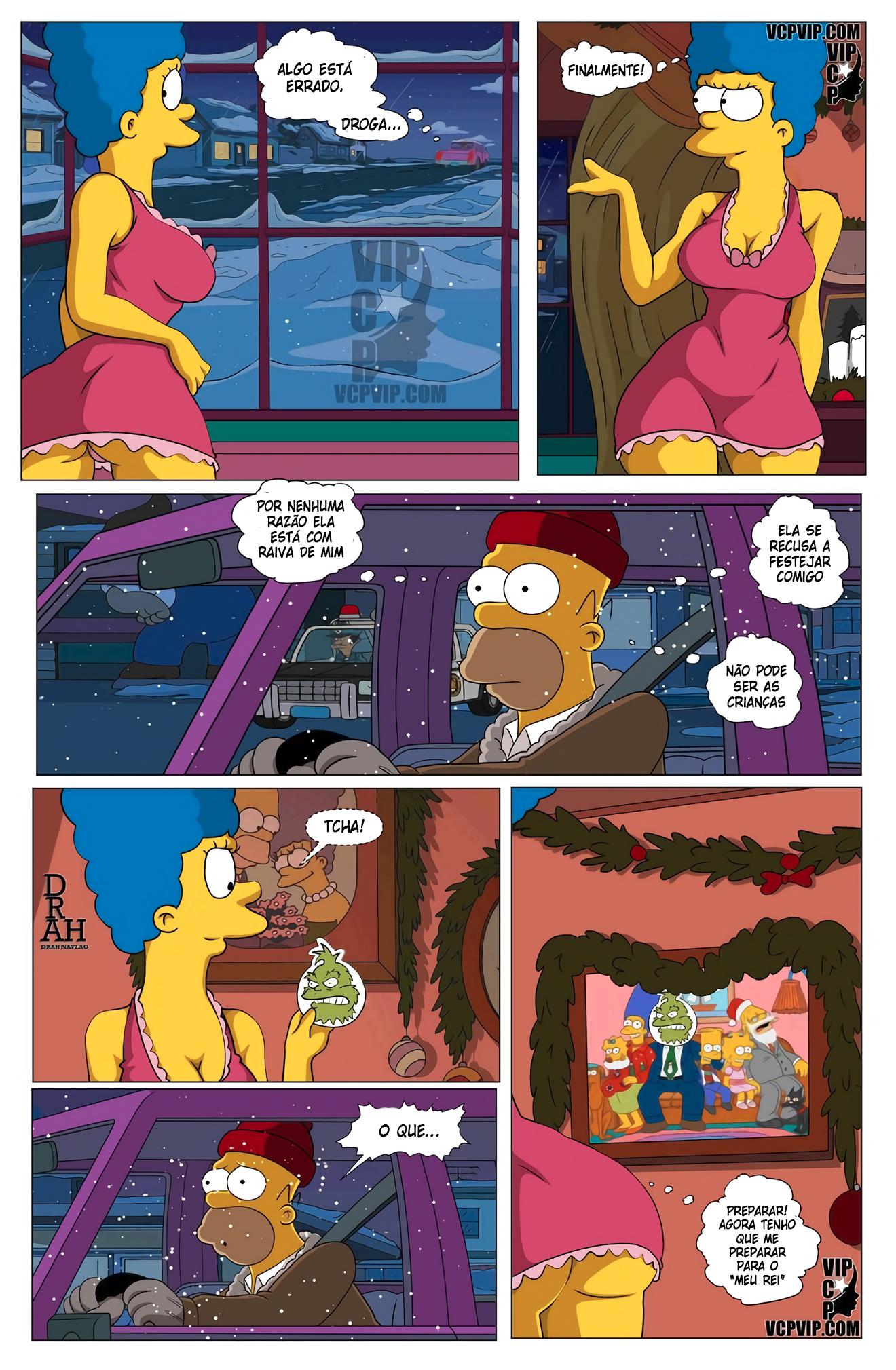 O vovô ainda da nos couro! Os Simpsons Porno