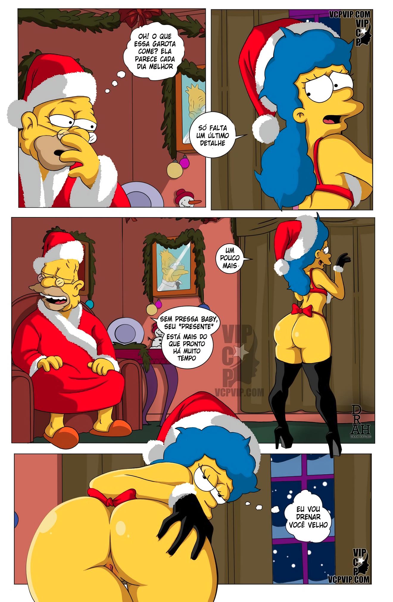 O vovô ainda da nos couro! Os Simpsons Porno