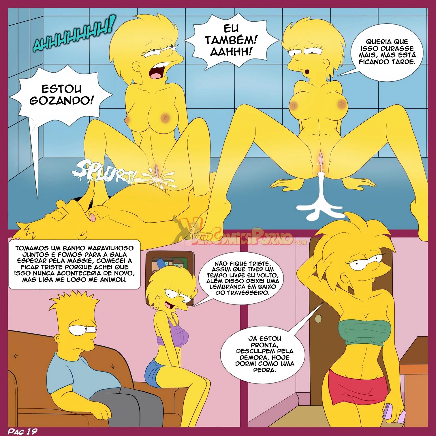 Os Simpsons Hentai - Velhos Hábitos