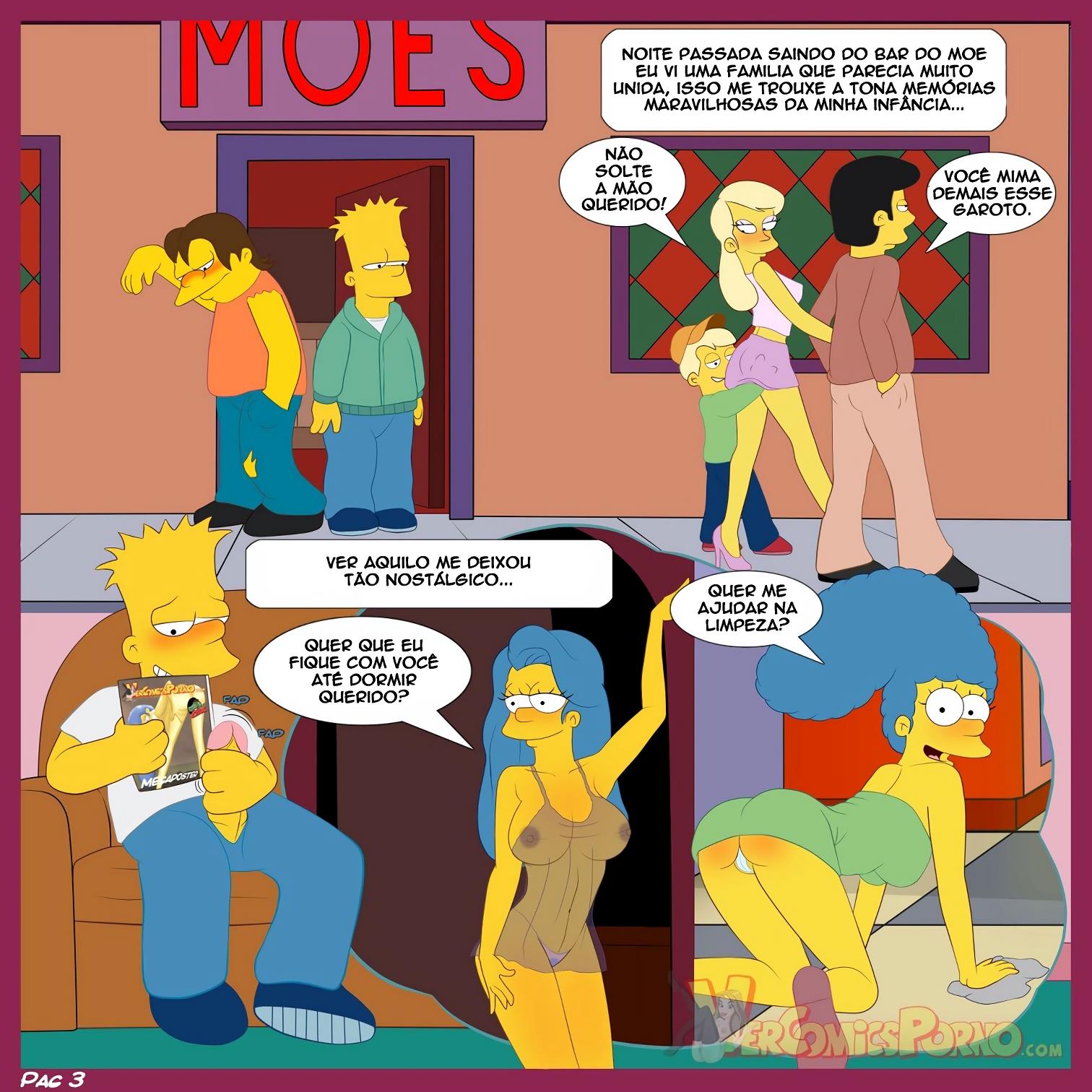 Os Simpsons Hentai - Velhos Hábitos