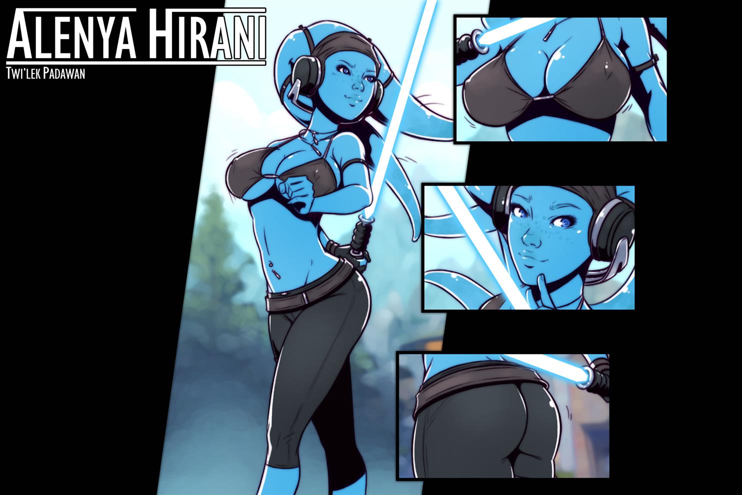 Star Wars Hentai - Alenya, uma aprendiz de Puta