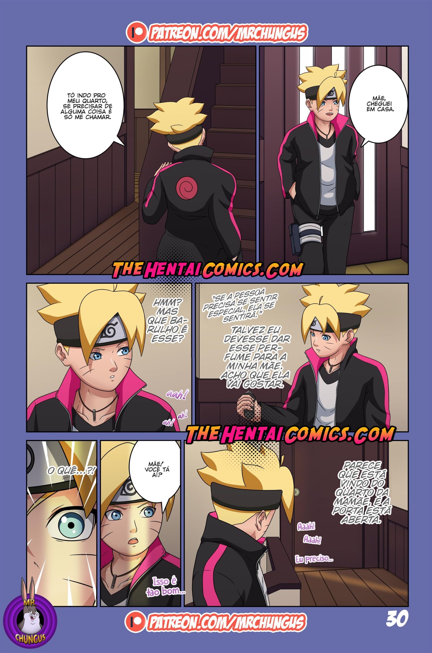 As aventuras porno de Boruto