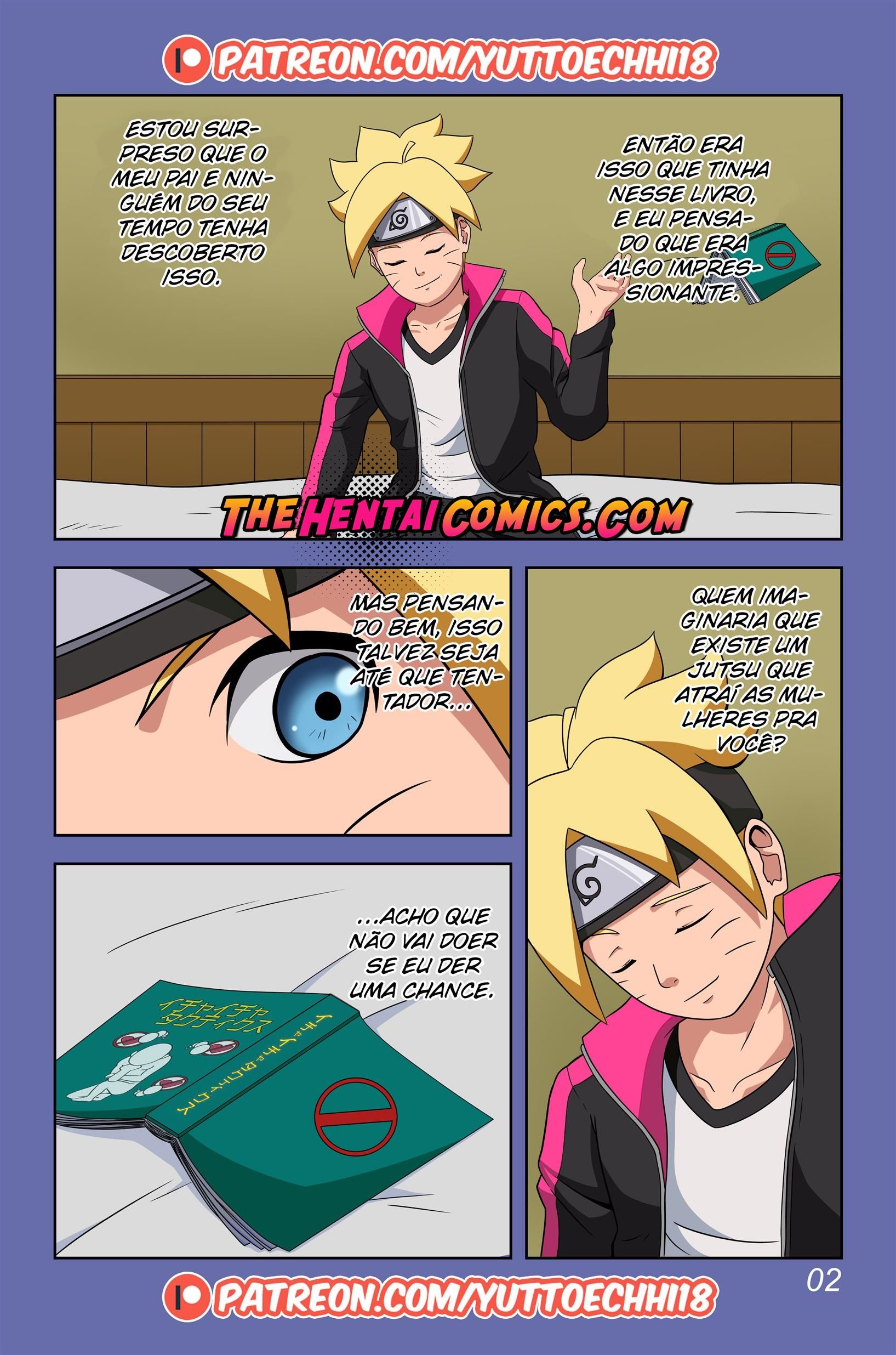 As aventuras porno de Boruto