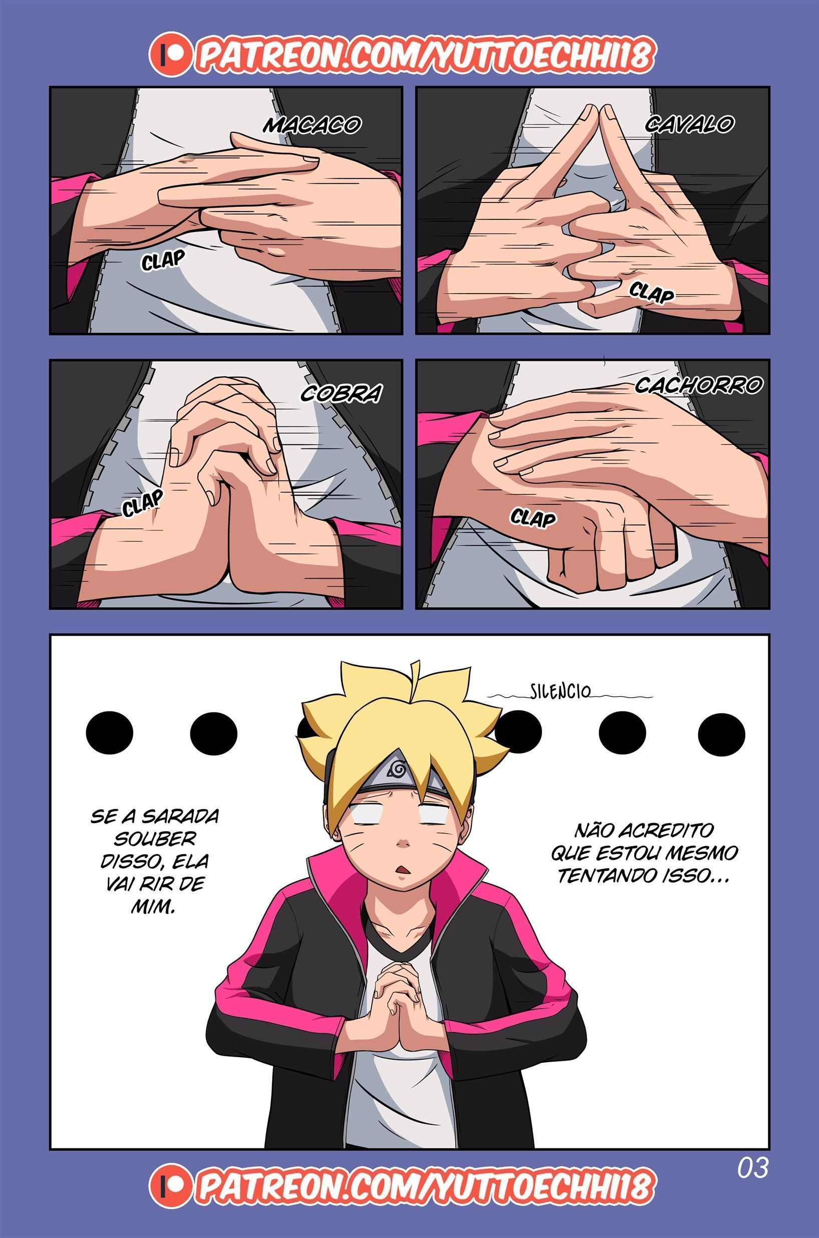 As aventuras porno de Boruto