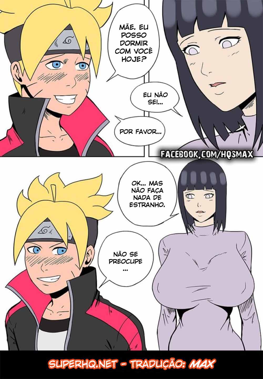 Boruto - Mamãe, Posso Dormir Com Você?