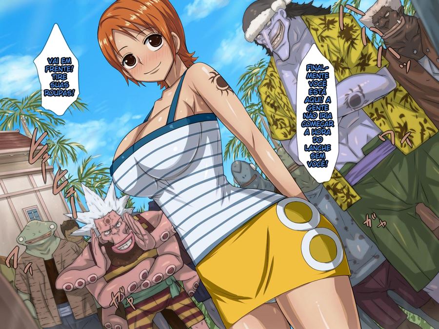 Nami Hentai - A Grande Puta de One Piece