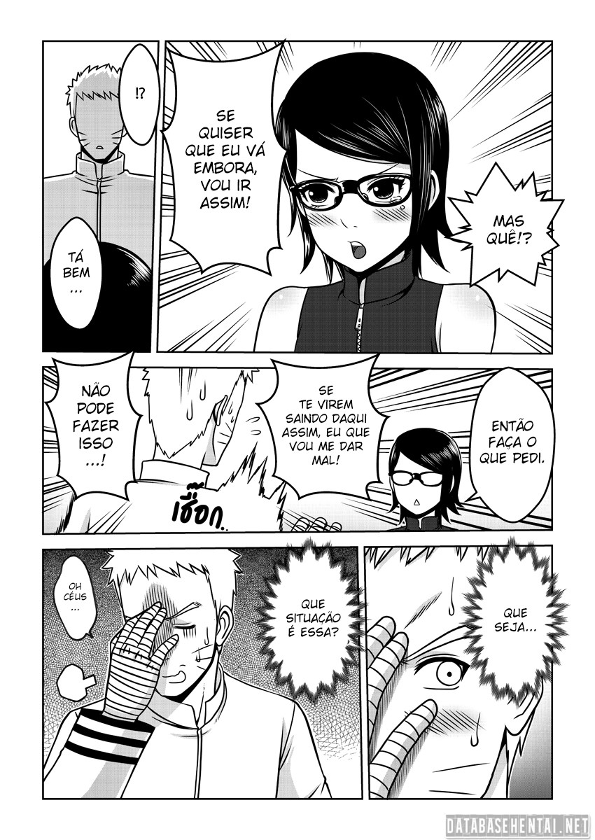 Sarada Hentai - Quero foder com o Hokage