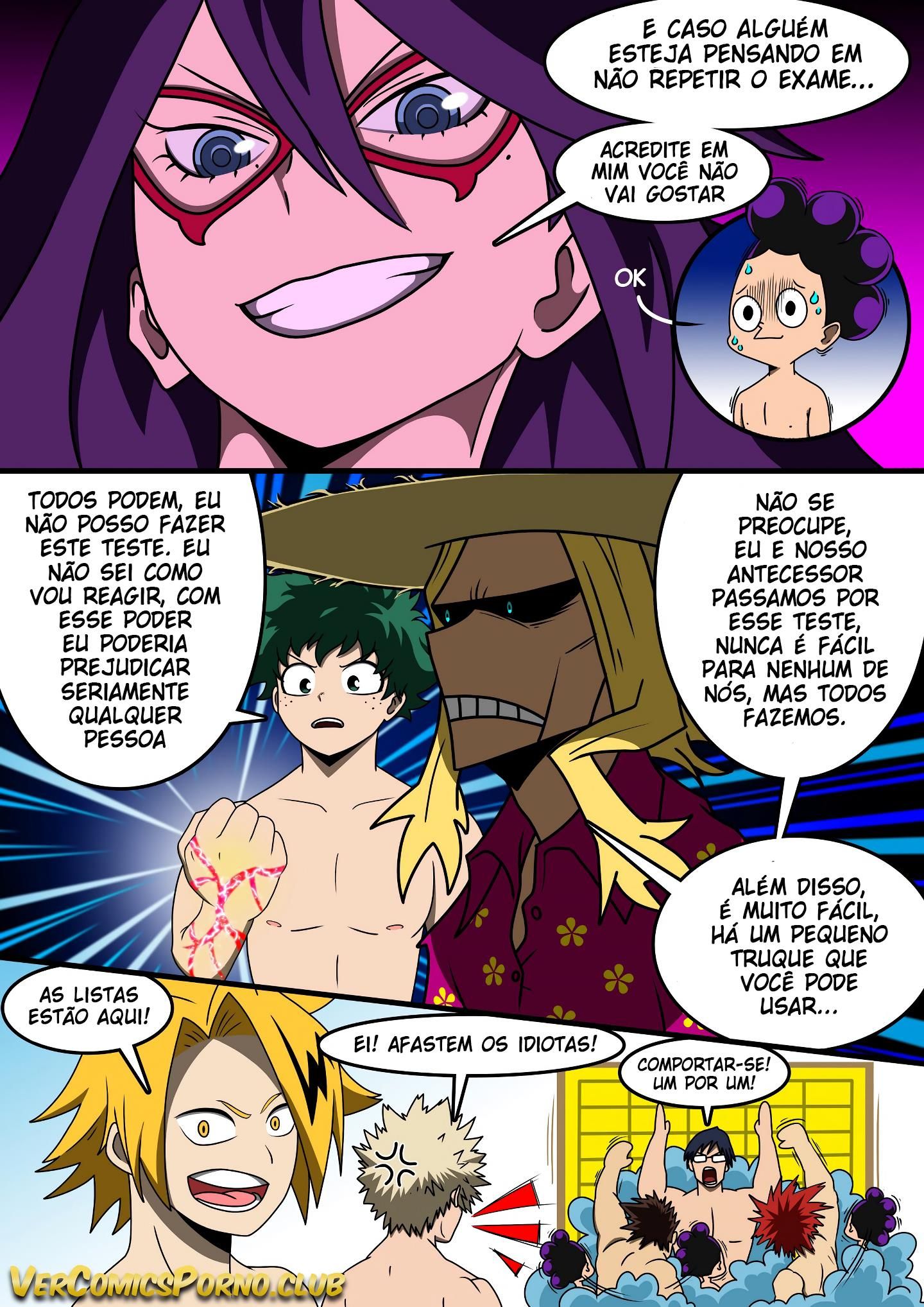 Boku no Hero Academia - Festinha particular na praia