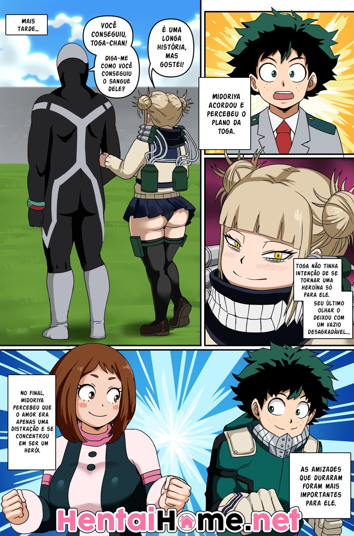 Midoriya fode sua vilã favorita!