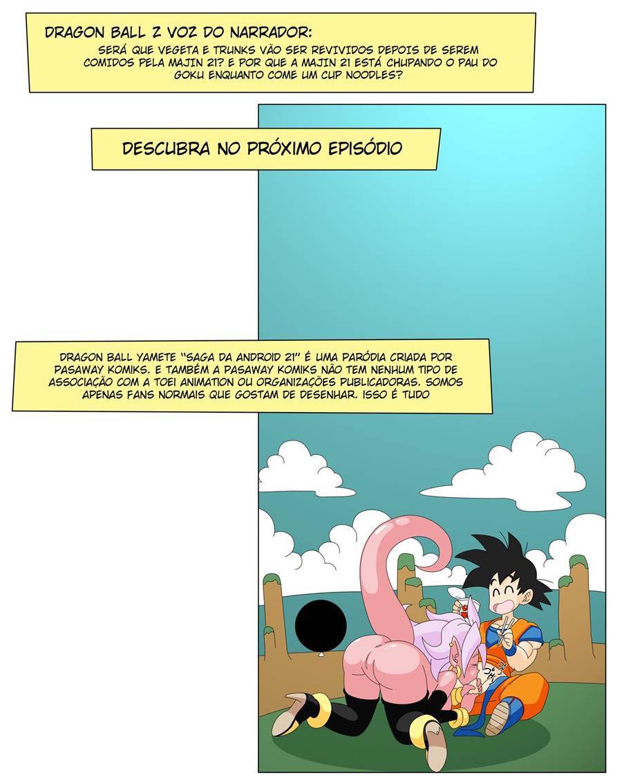 Dragon Ball Yamete Hentai - Trepada com duas gostosas