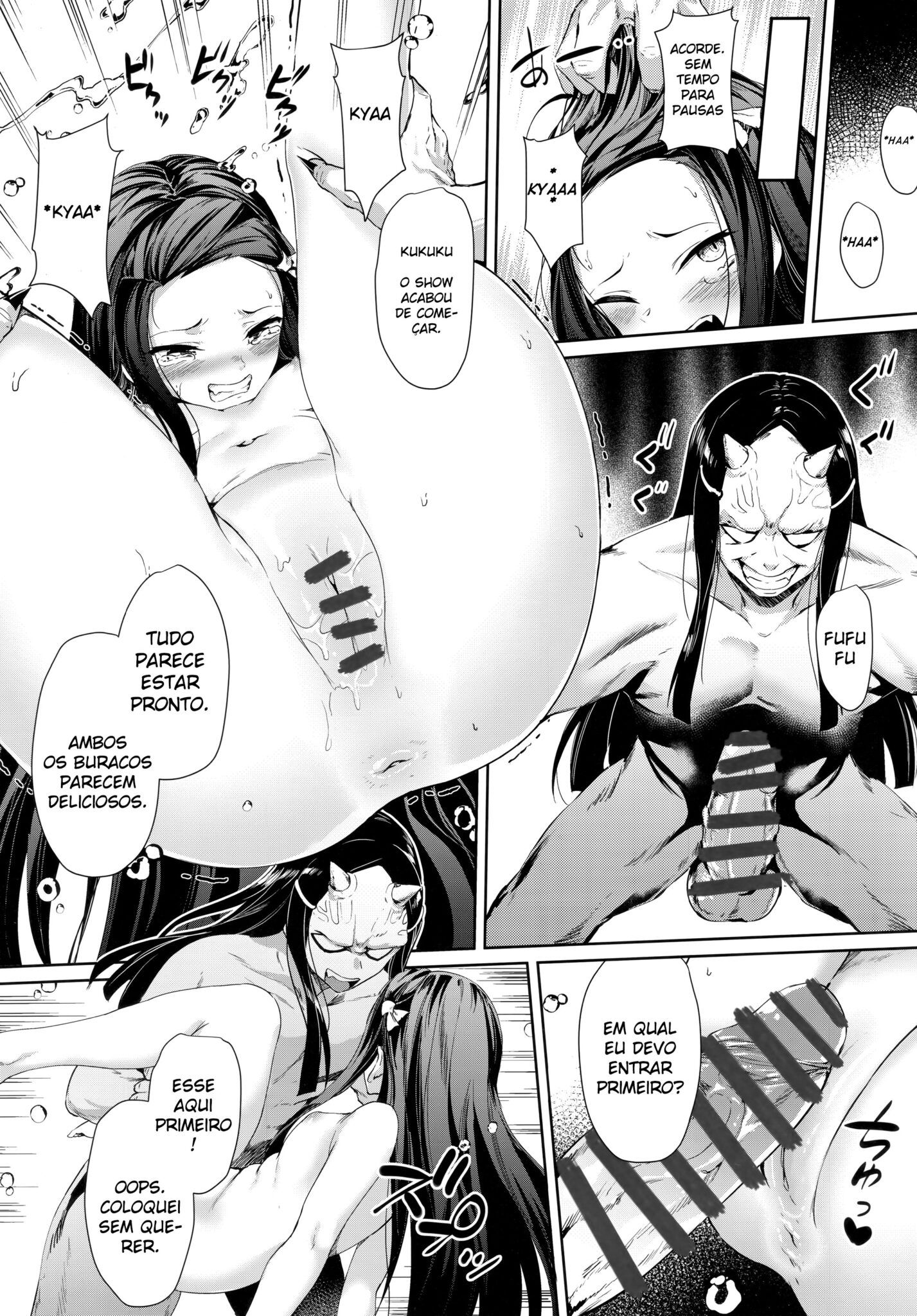 Kimetsu No Yaiba Hentai - Estuprando a Nezuko