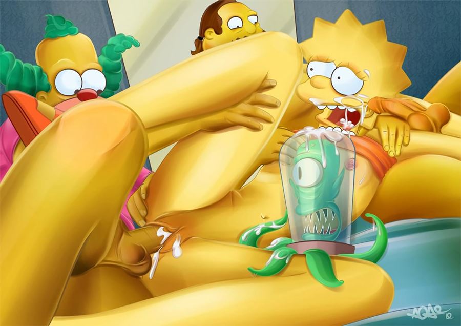 O pack da loucura - Os Simpsons Hentai