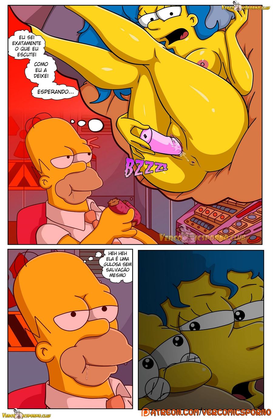 O vovô e eu - Os Simpsons Porno