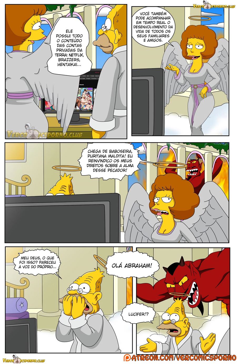 O vovô e eu - Os Simpsons Porno