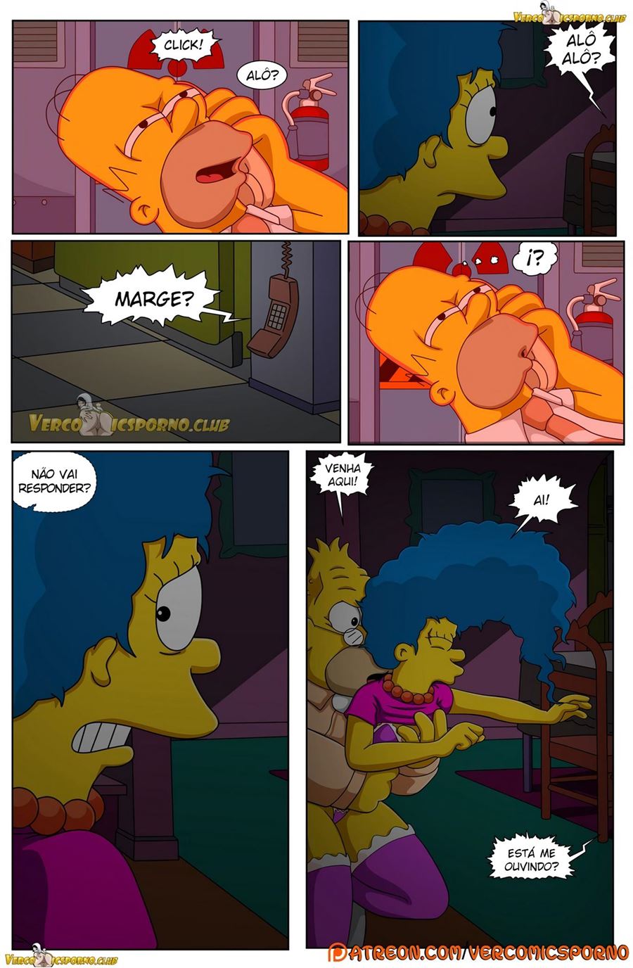 O vovô e eu - Os Simpsons Porno