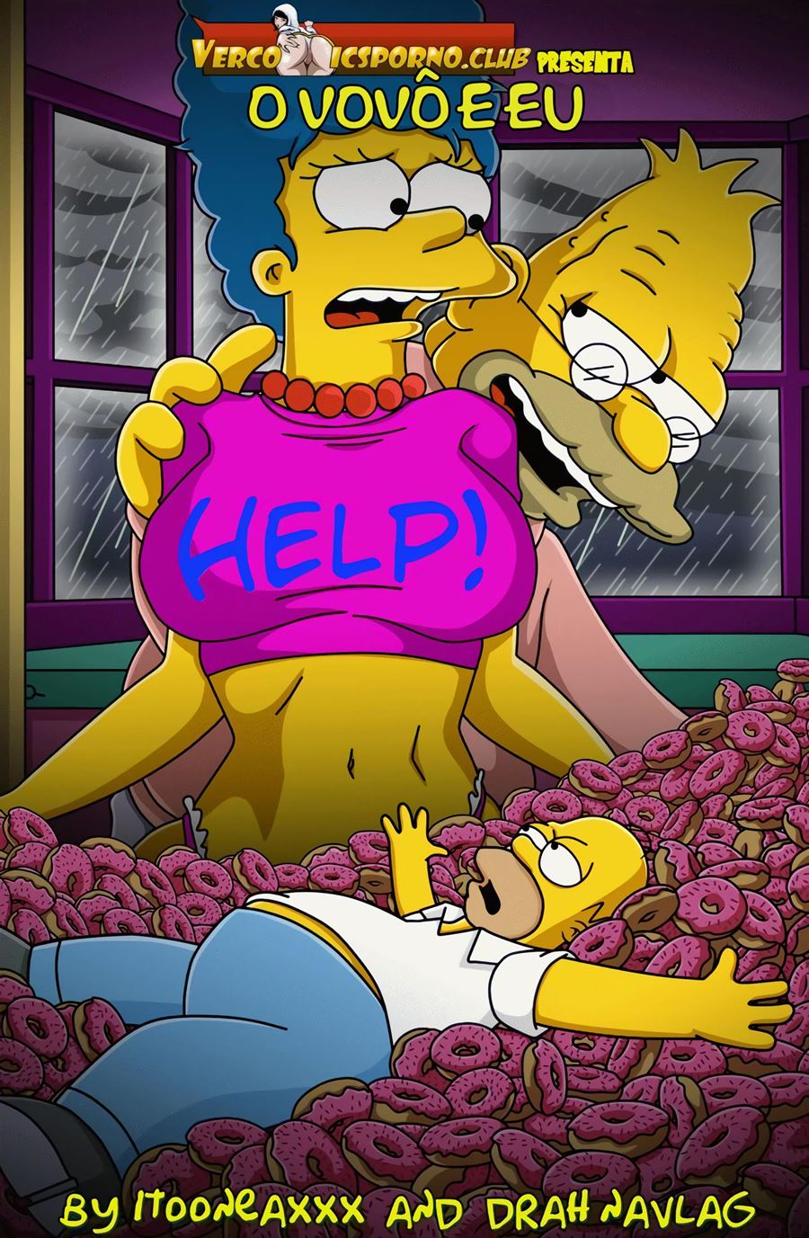 O vovô e eu - Os Simpsons Porno