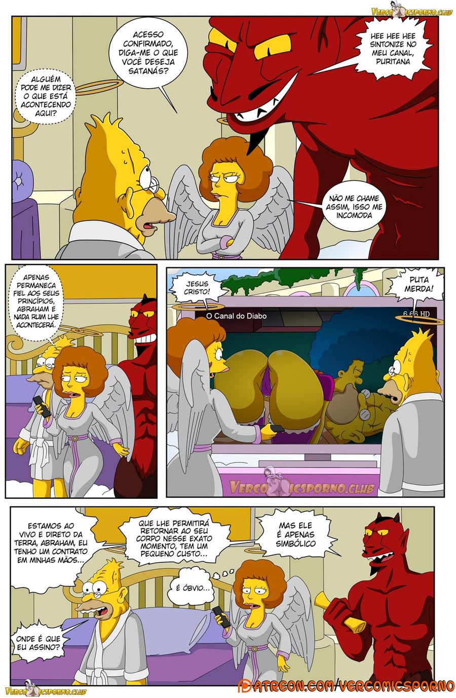 O vovô e eu - Os Simpsons Porno