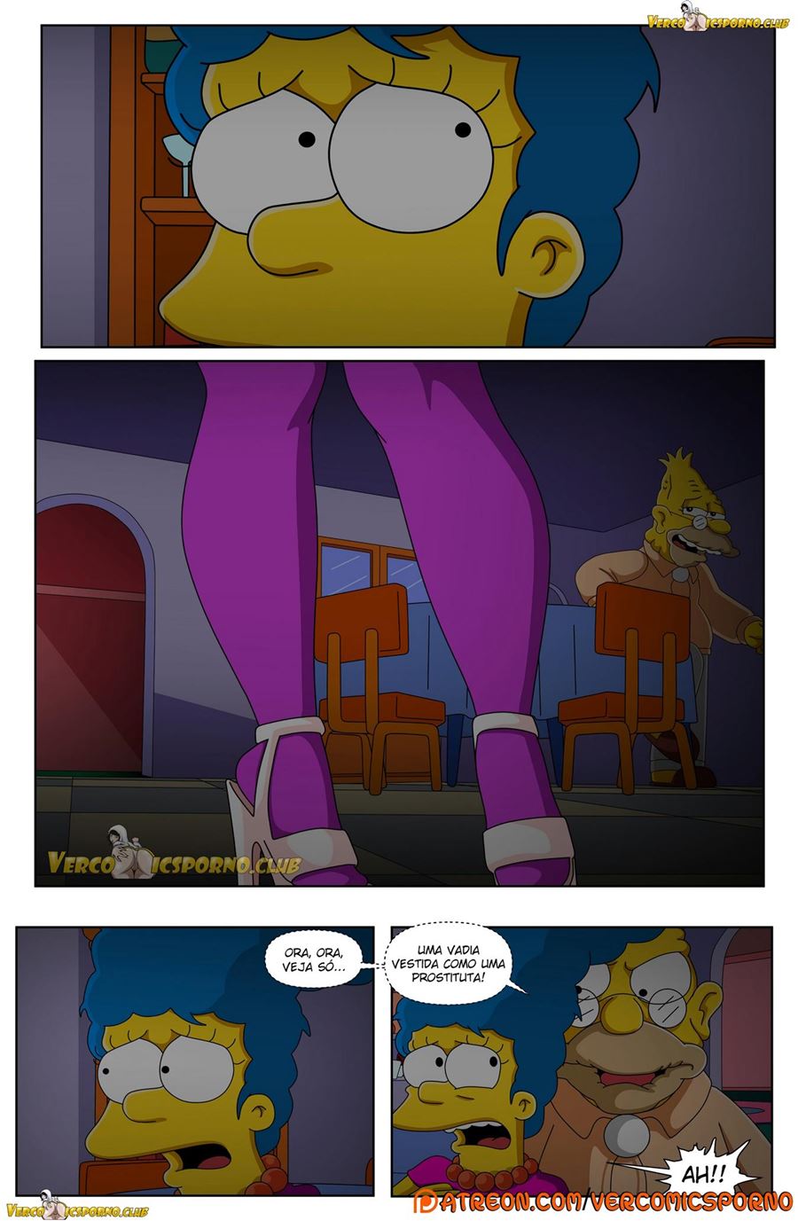 O vovô e eu - Os Simpsons Porno