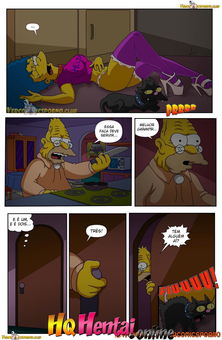 O vovô e eu - Os Simpsons Porno