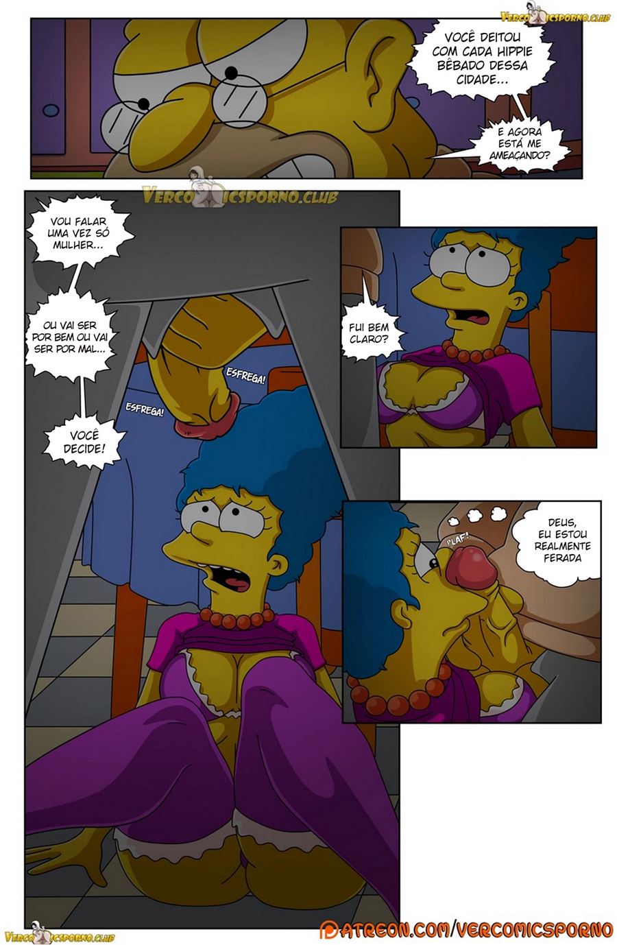 O vovô e eu - Os Simpsons Porno