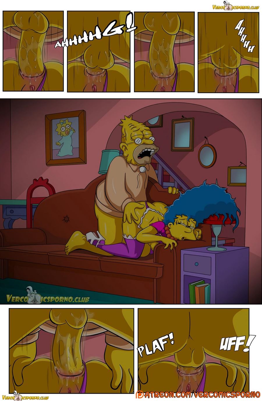 O vovô e eu - Os Simpsons Porno