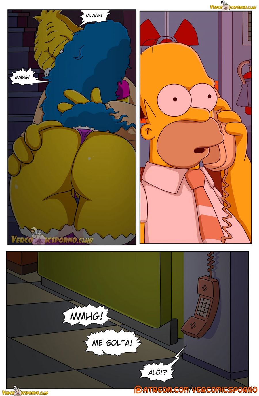 O vovô e eu - Os Simpsons Porno