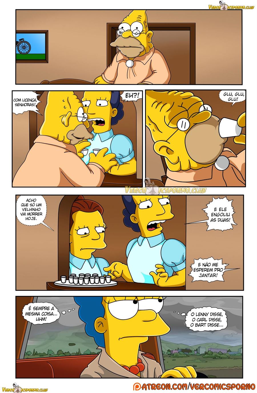 O vovô e eu - Os Simpsons Porno