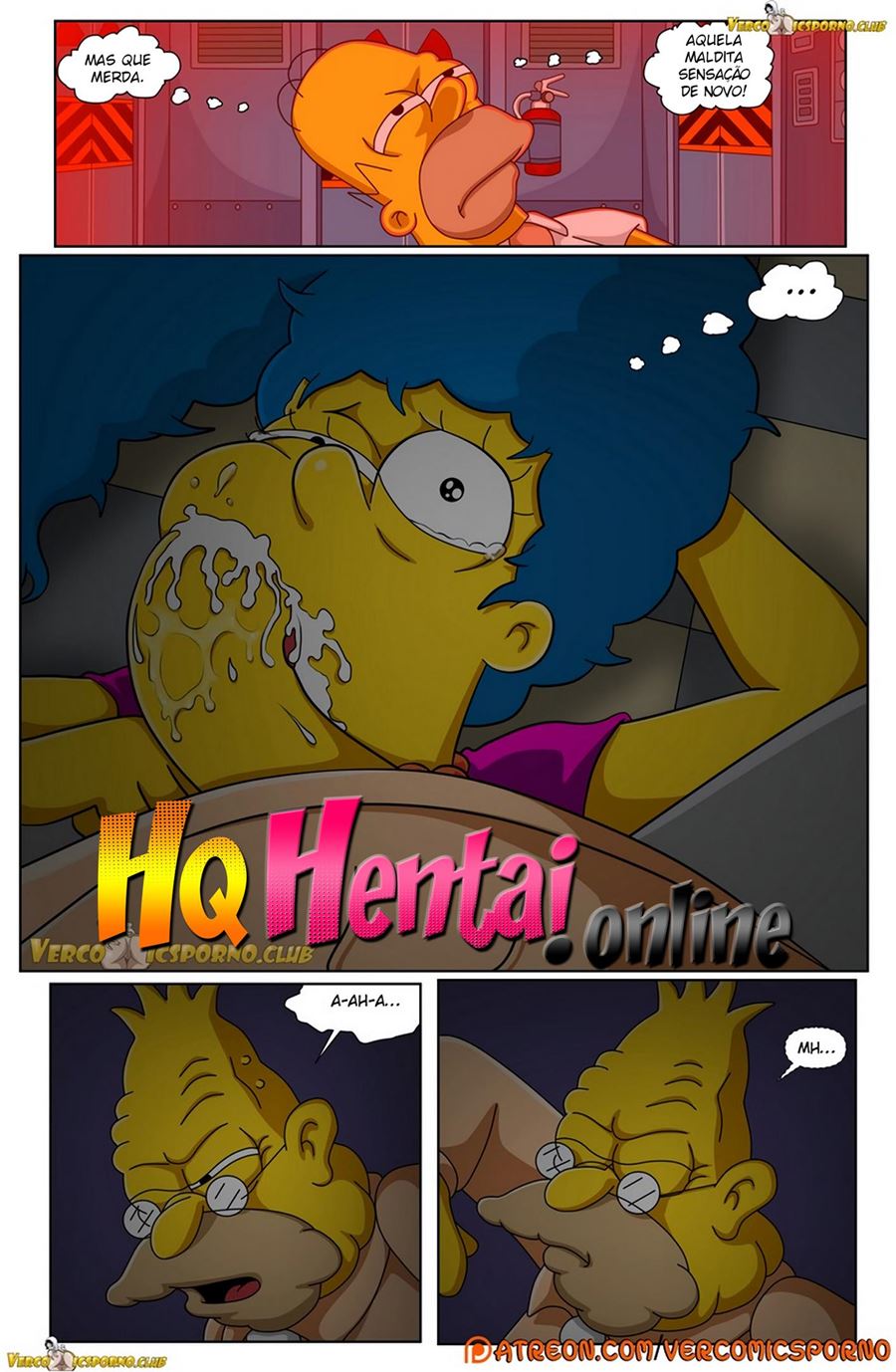 O vovô e eu - Os Simpsons Porno