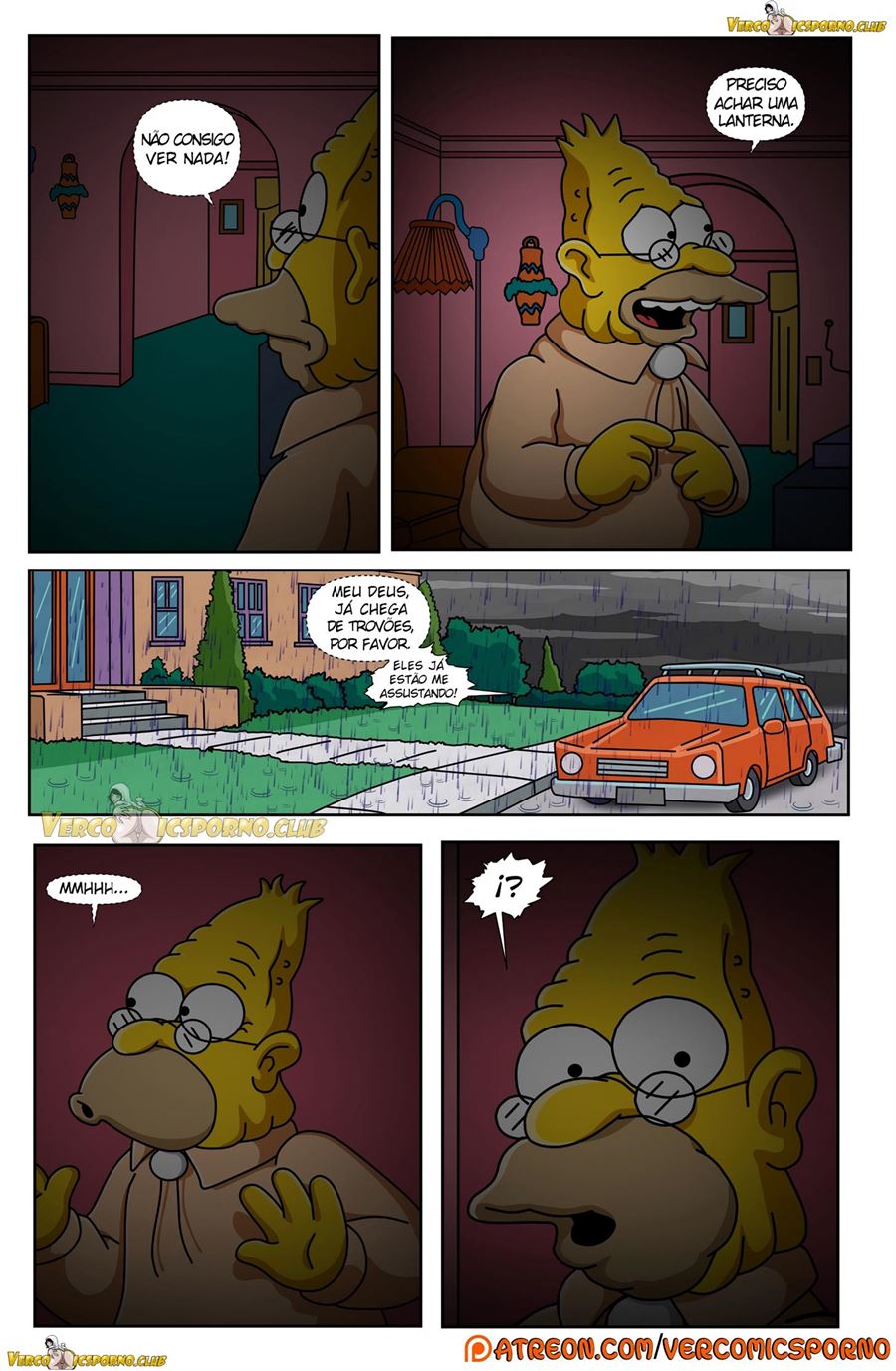 O vovô e eu - Os Simpsons Porno