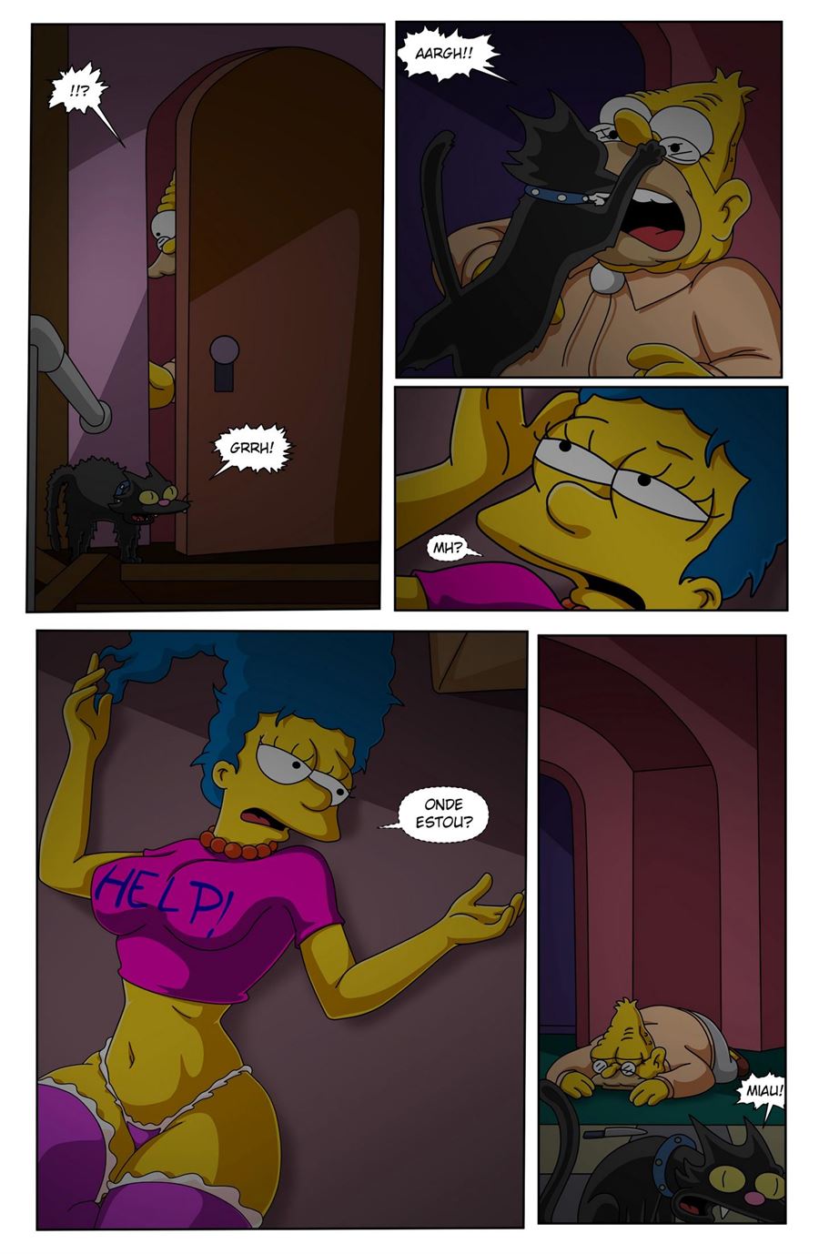 O vovô e eu - Os Simpsons Porno