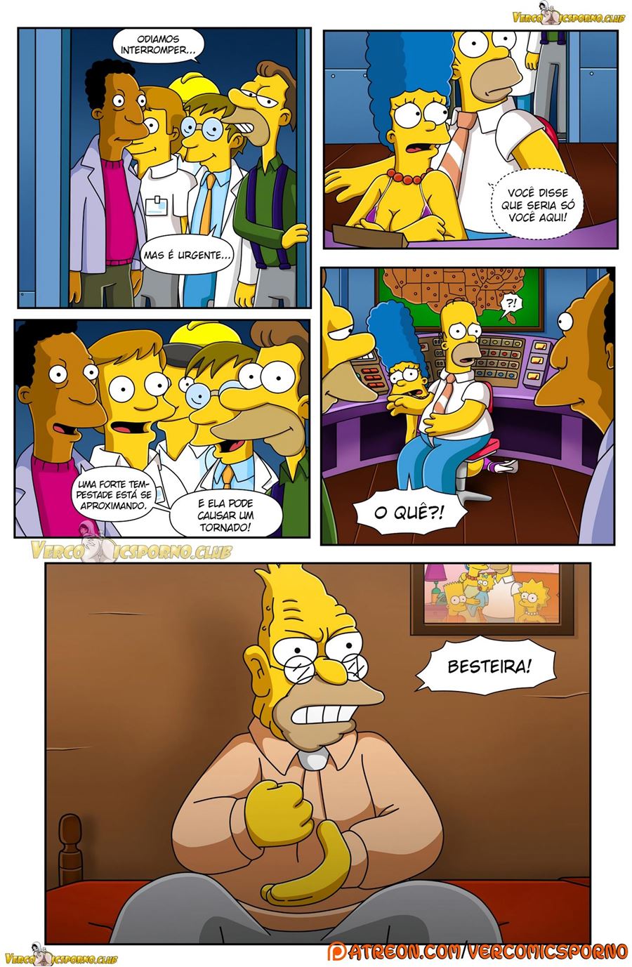 O vovô e eu - Os Simpsons Porno