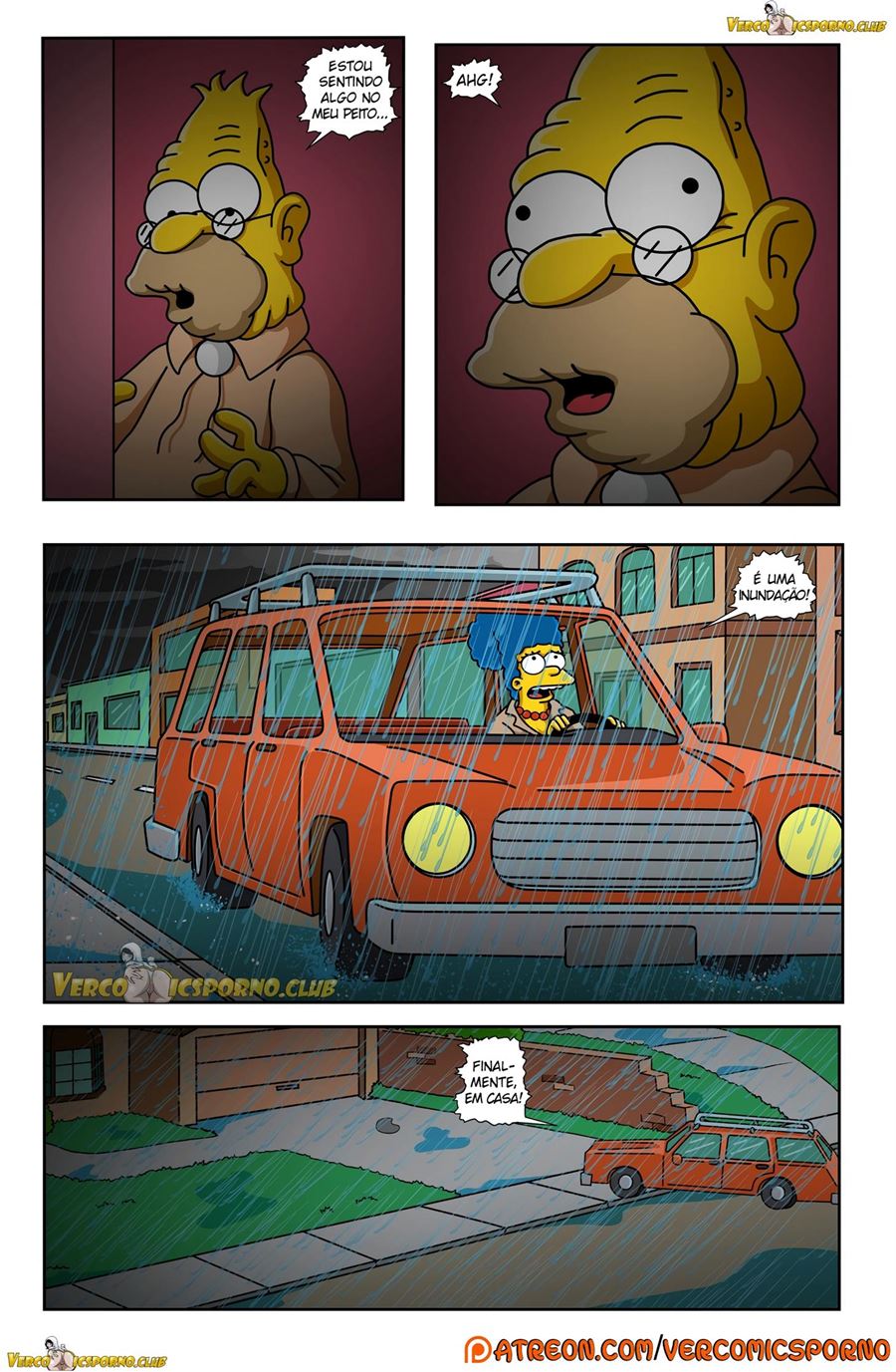 O vovô e eu - Os Simpsons Porno