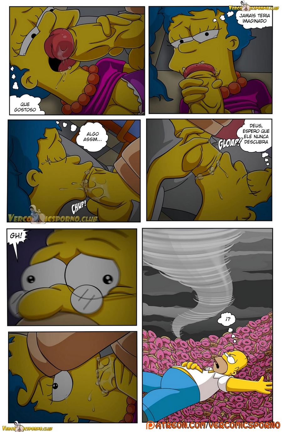 O vovô e eu - Os Simpsons Porno