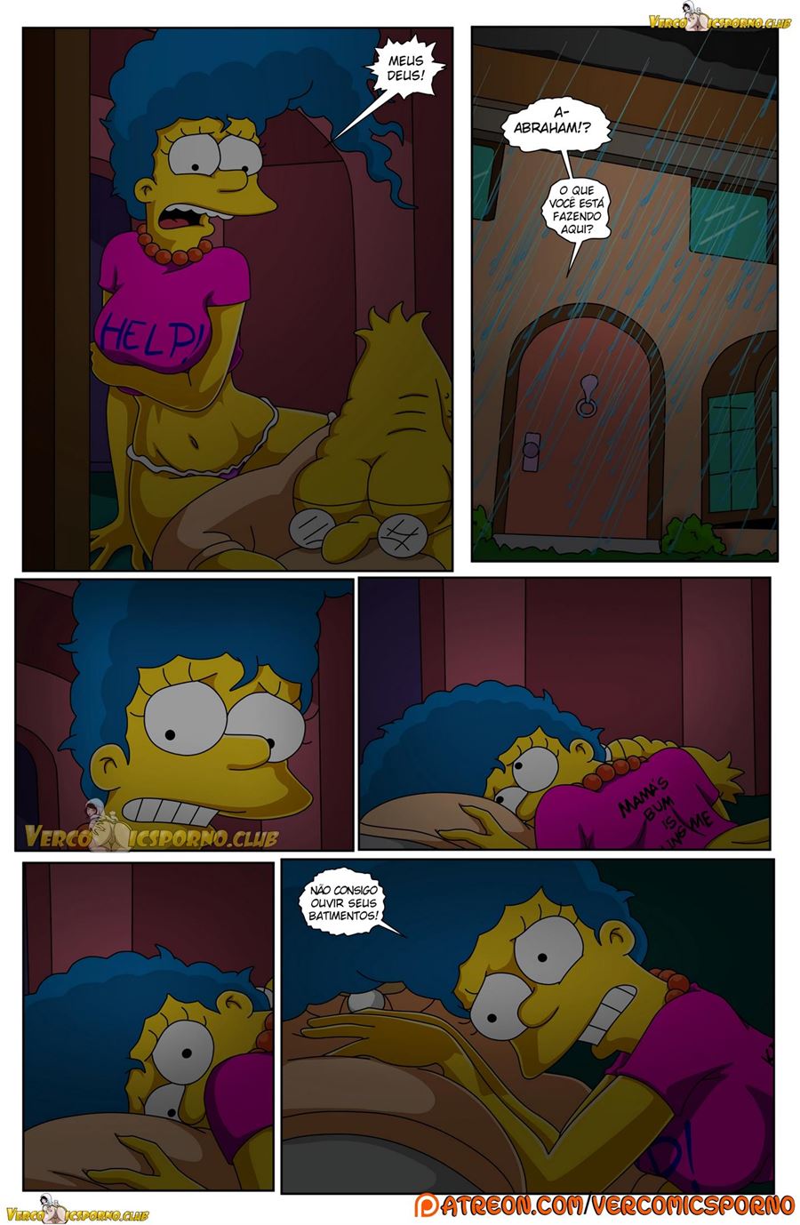 O vovô e eu - Os Simpsons Porno