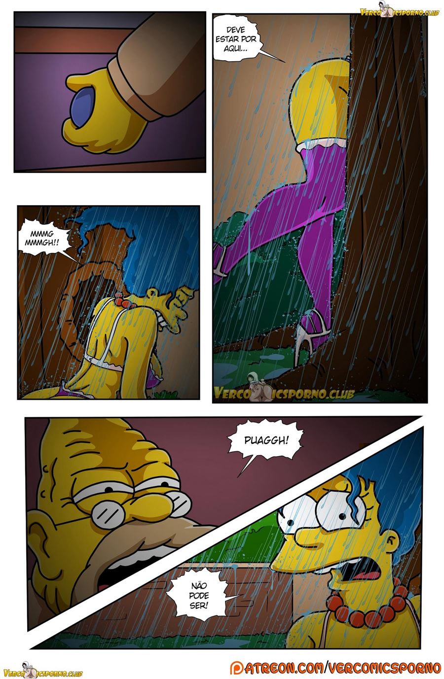 O vovô e eu - Os Simpsons Porno