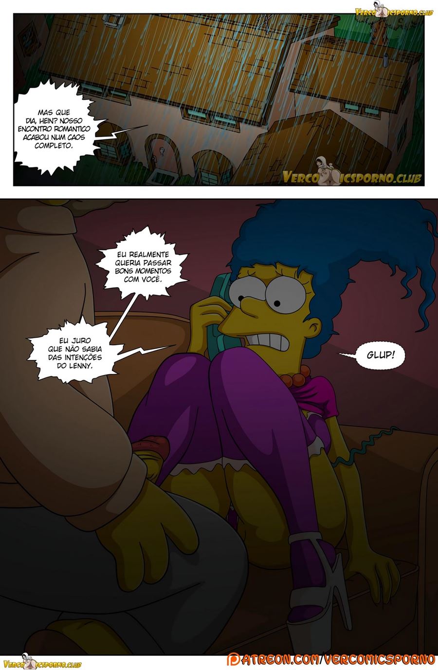 O vovô e eu - Os Simpsons Porno