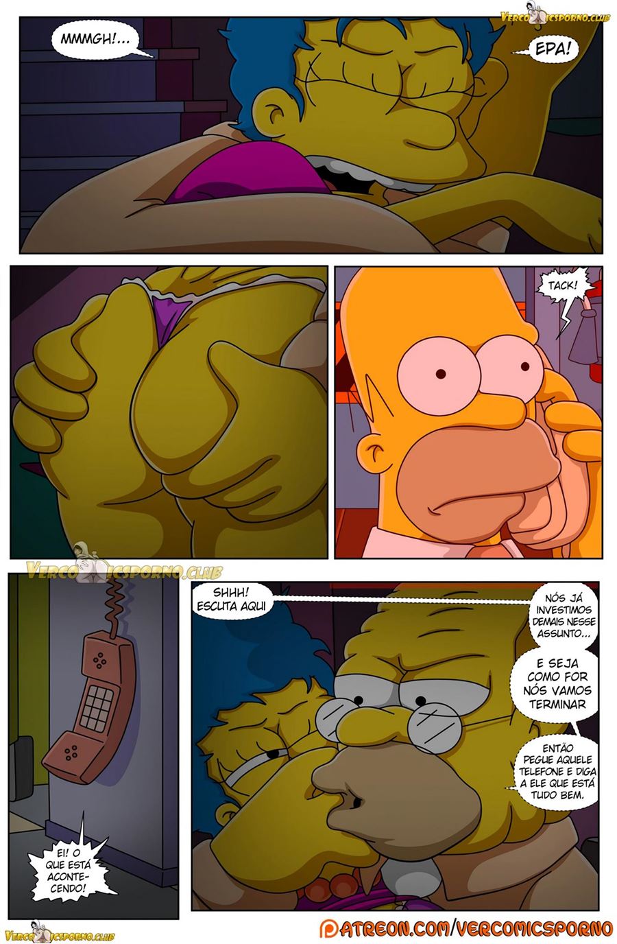 O vovô e eu - Os Simpsons Porno