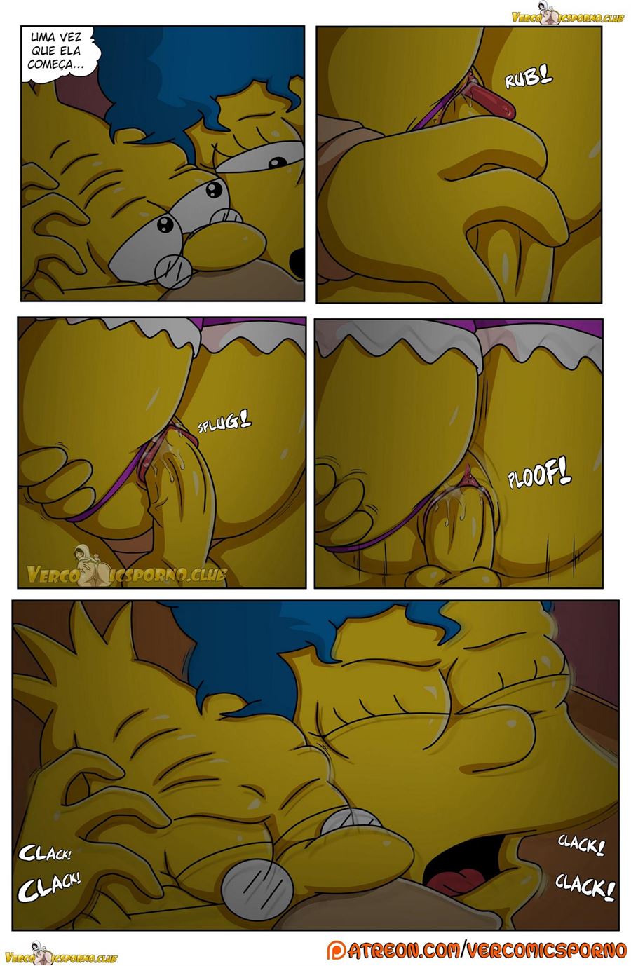 O vovô e eu - Os Simpsons Porno