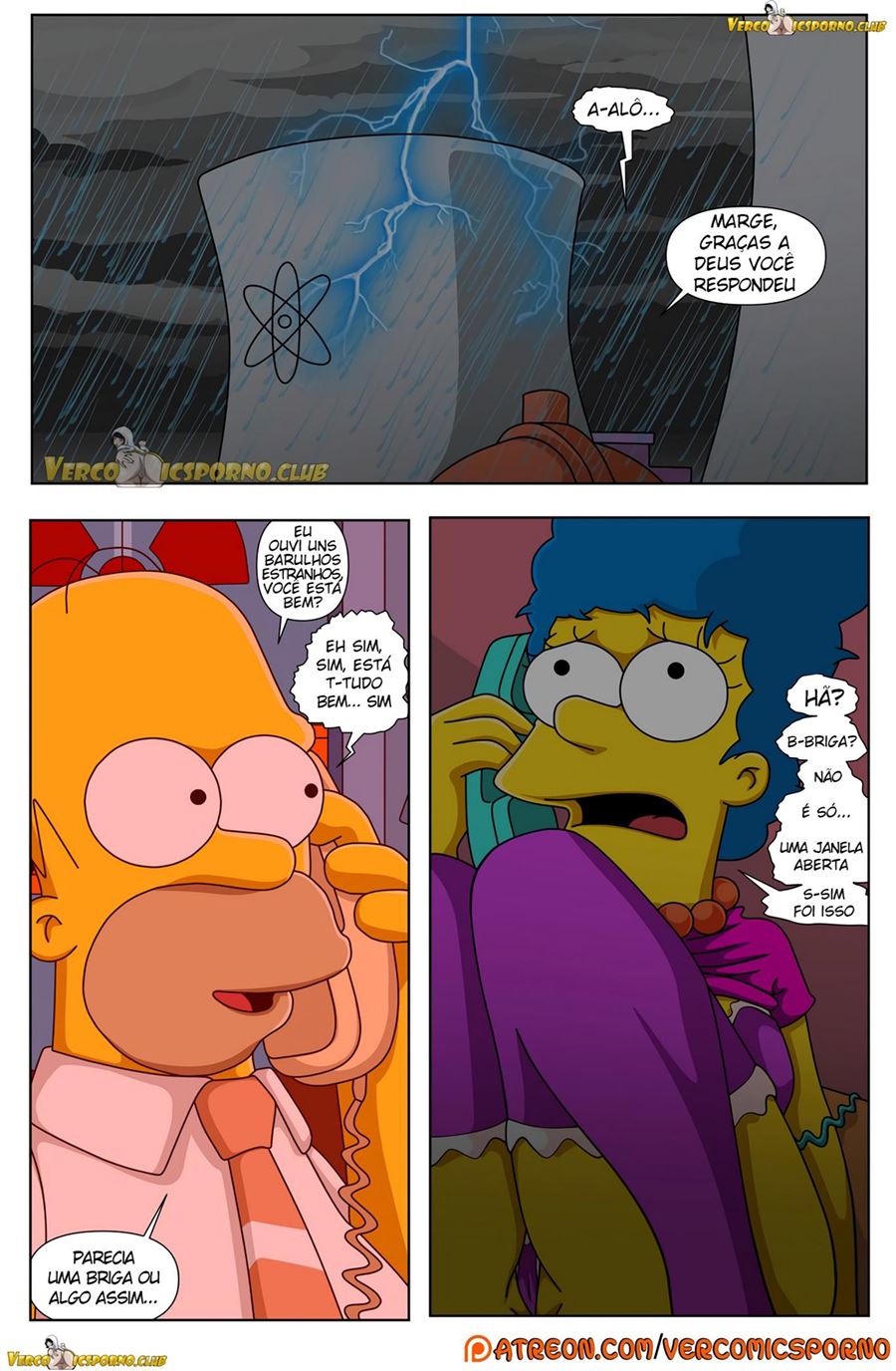 O vovô e eu - Os Simpsons Porno