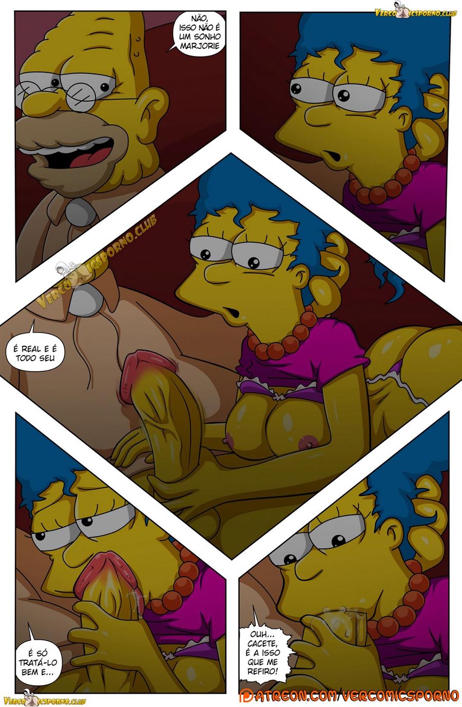 O vovô e eu - Os Simpsons Porno