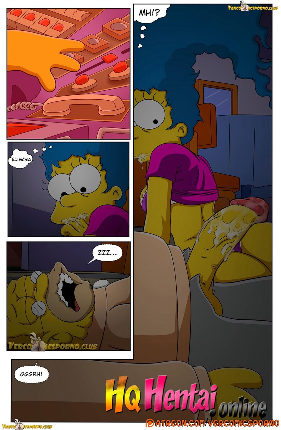 O vovô e eu - Os Simpsons Porno