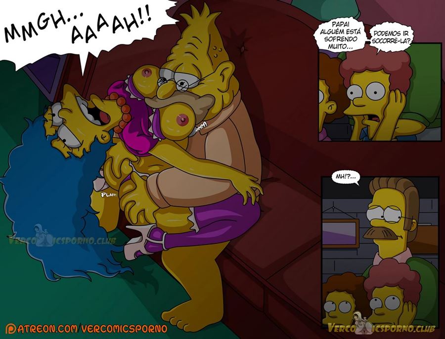 O vovô e eu - Os Simpsons Porno