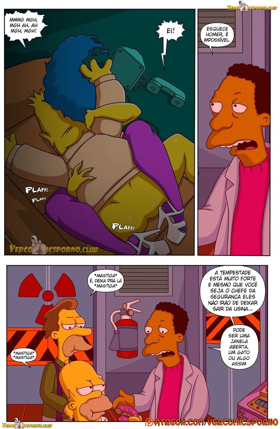 O vovô e eu - Os Simpsons Porno