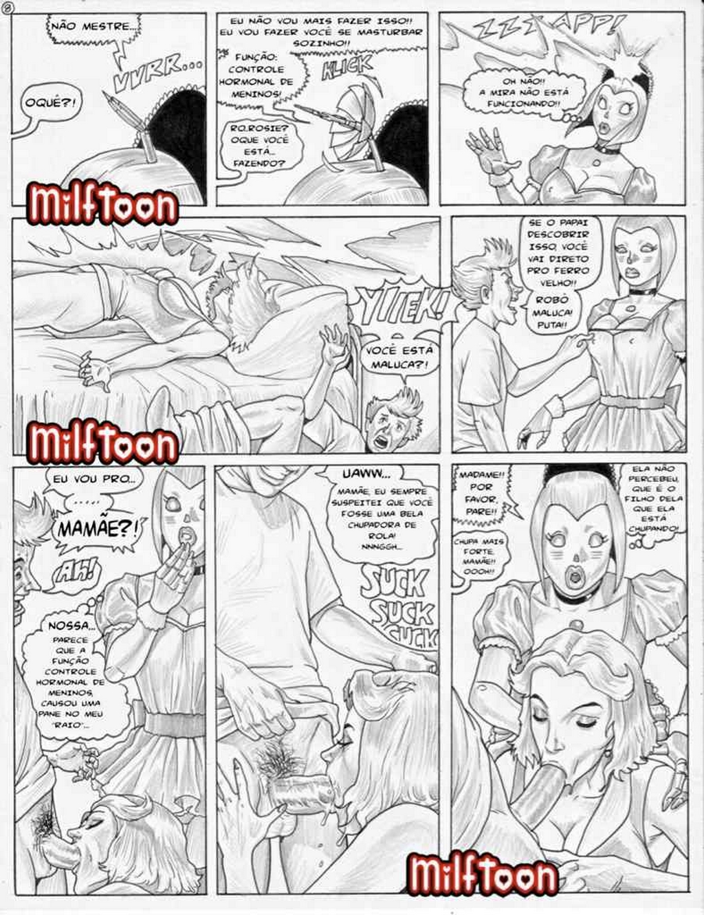 Os Jetsons Hentai - Milftoon Comics Porno