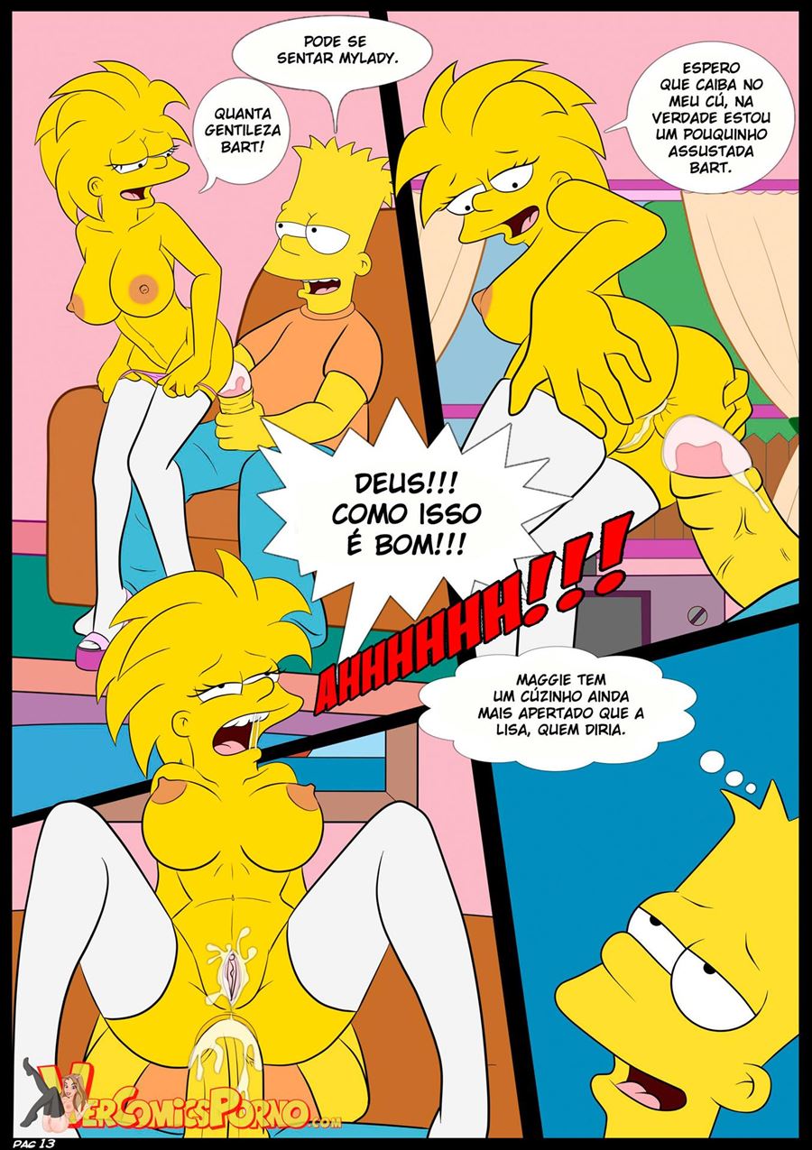 Os Simpsons Hentai - Velhos Hábitos - Parte 02