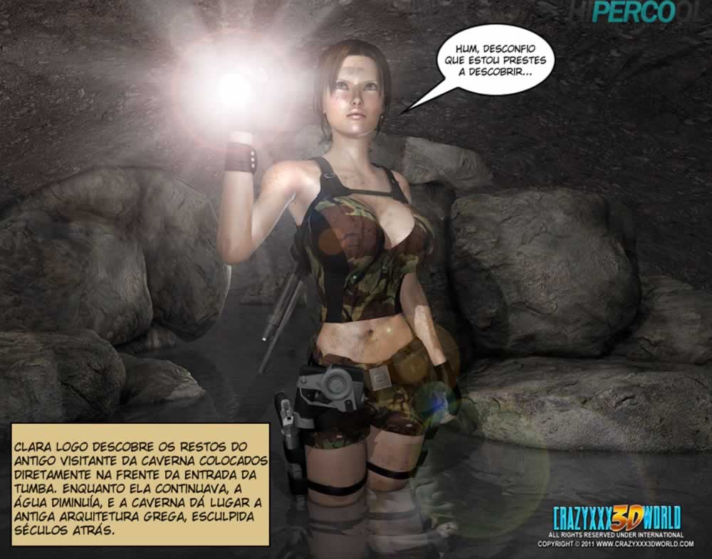 Tomb Raider Porno - Clara Ravens - Parte 02