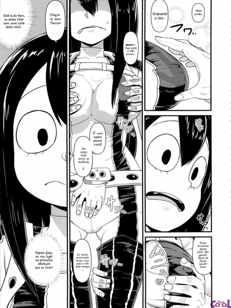 Tsuyu Asui Hentai - Sequestrada e fodida por vilões malignos